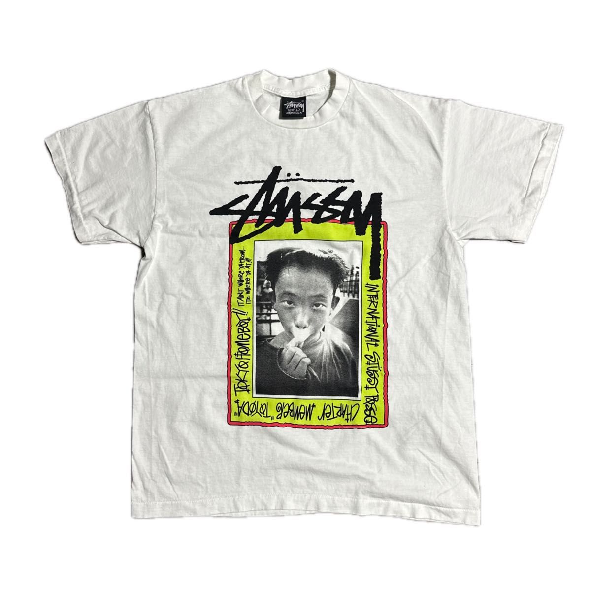 STUSSY トヨダ君 Tシャツ ステューシー 黒タグ L｜Yahoo!フリマ（旧