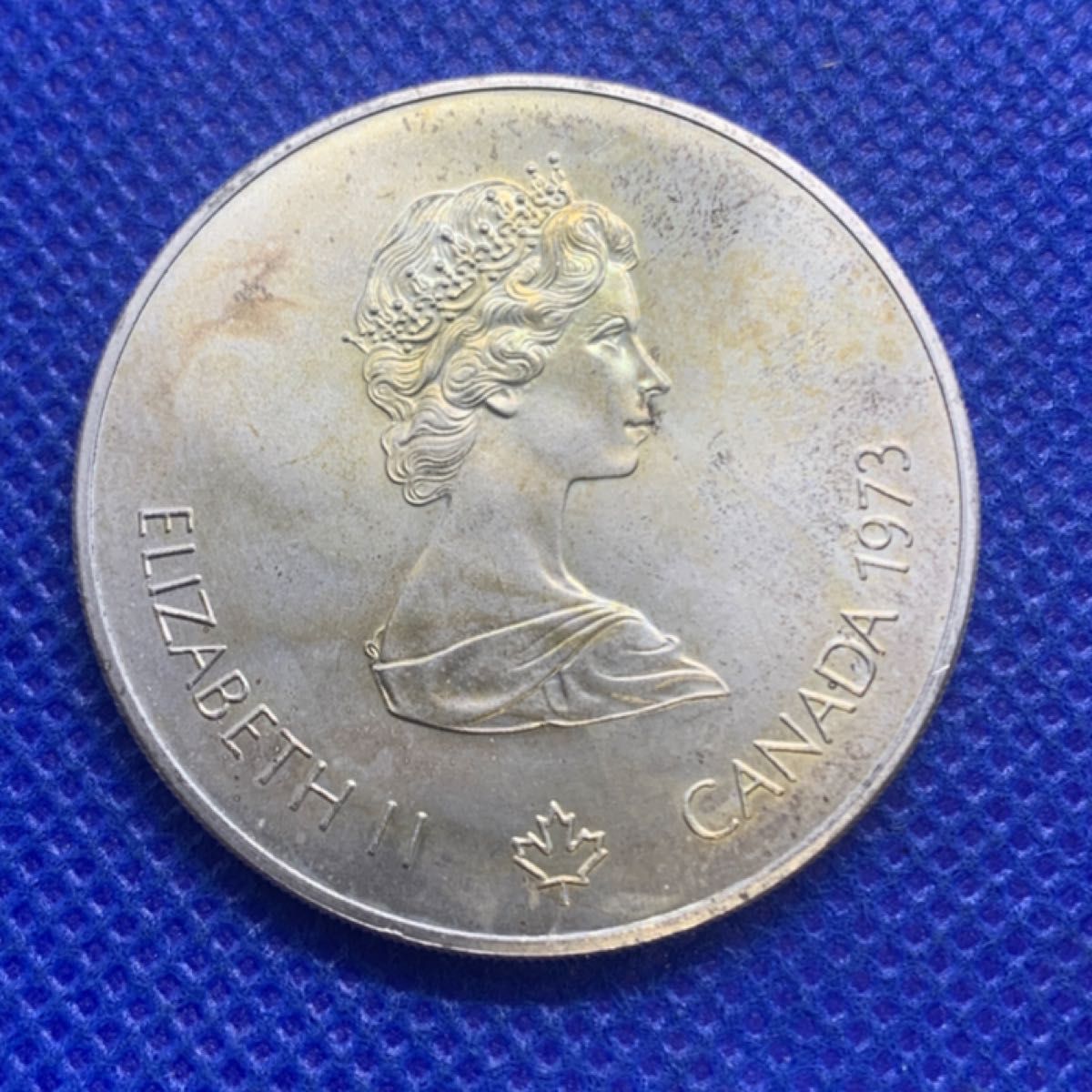 1976年カナダモントリオールオリンピック記念銀貨 5ドル シルバー925