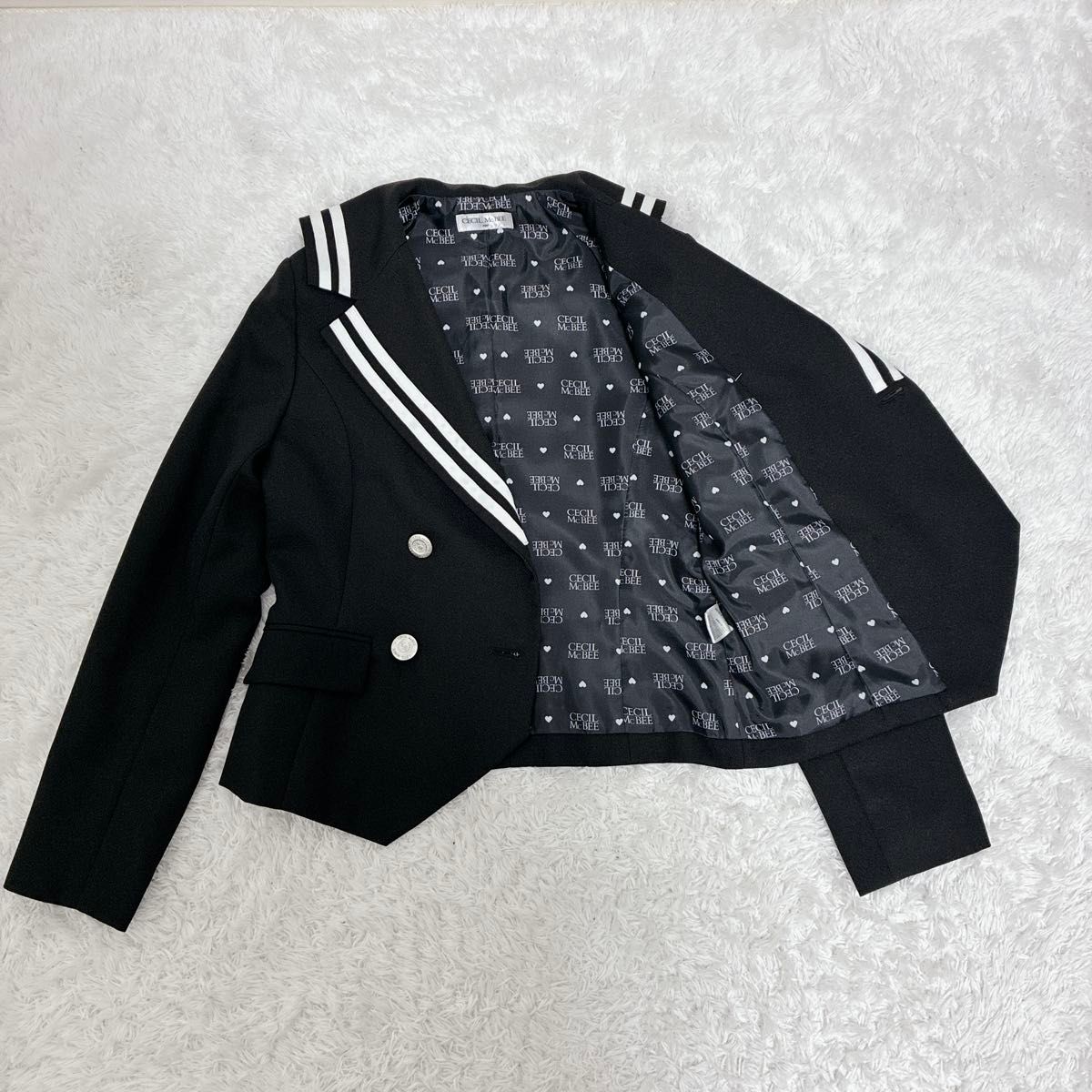 美品】CECIL McBEE セシルマクビー フォーマルスーツ 5点セット 160