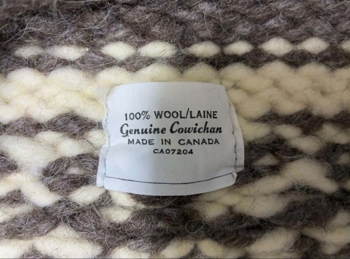 新品 90'sデッドストック カナダ製 MODESTE INDIAN カウチンセーター
