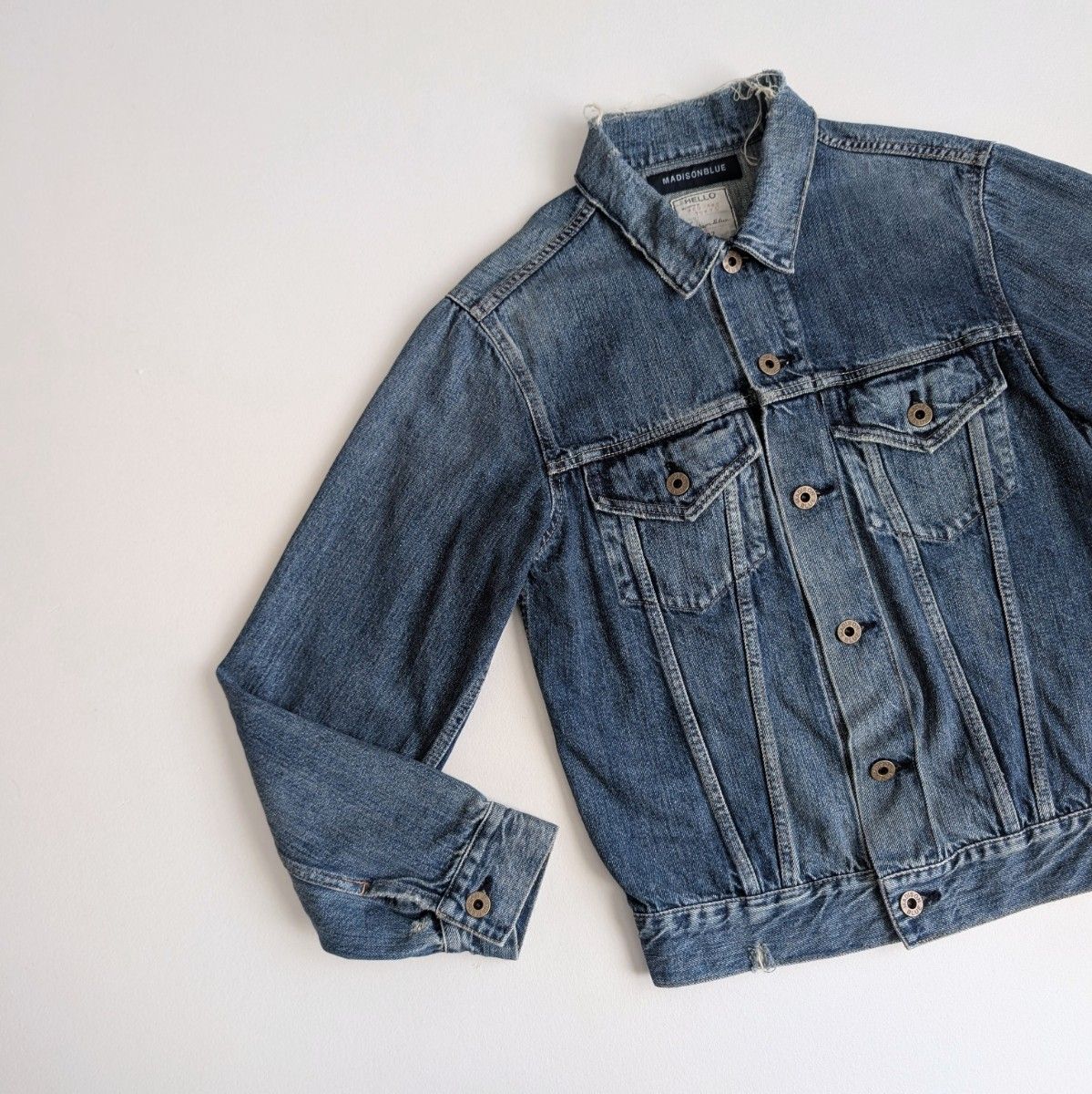 MADISONBLUE BOYS G JAC DENIM RED CARD マディソンブルー レッド