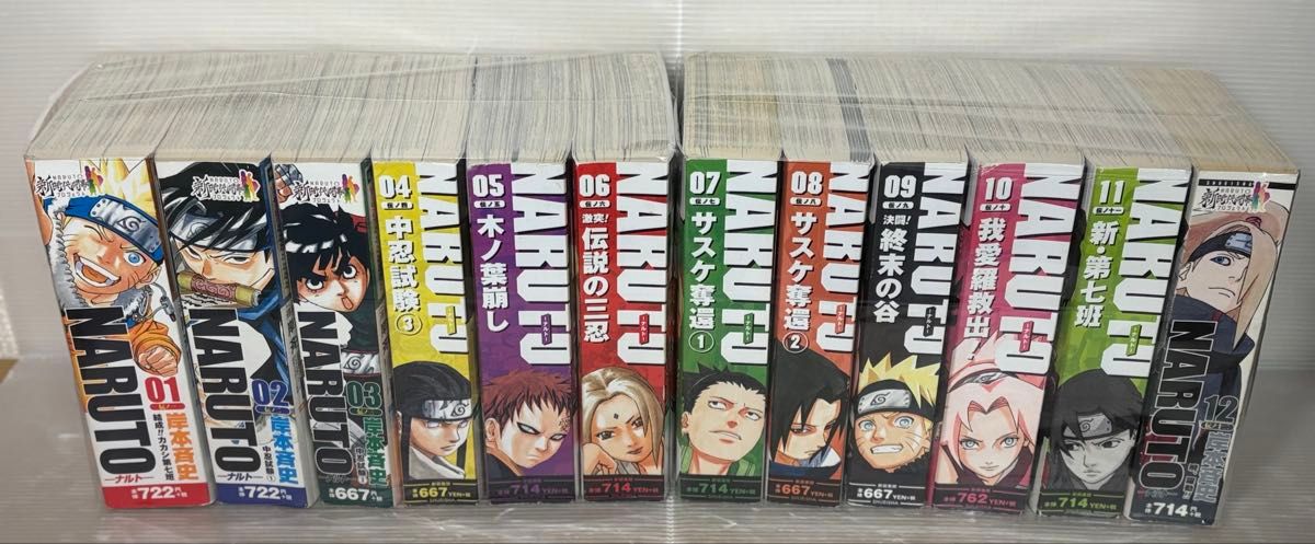 NARUTO 愛蔵版 コンビニ版 全24巻 ナルト 全巻セット1～24巻完結 NARUTO