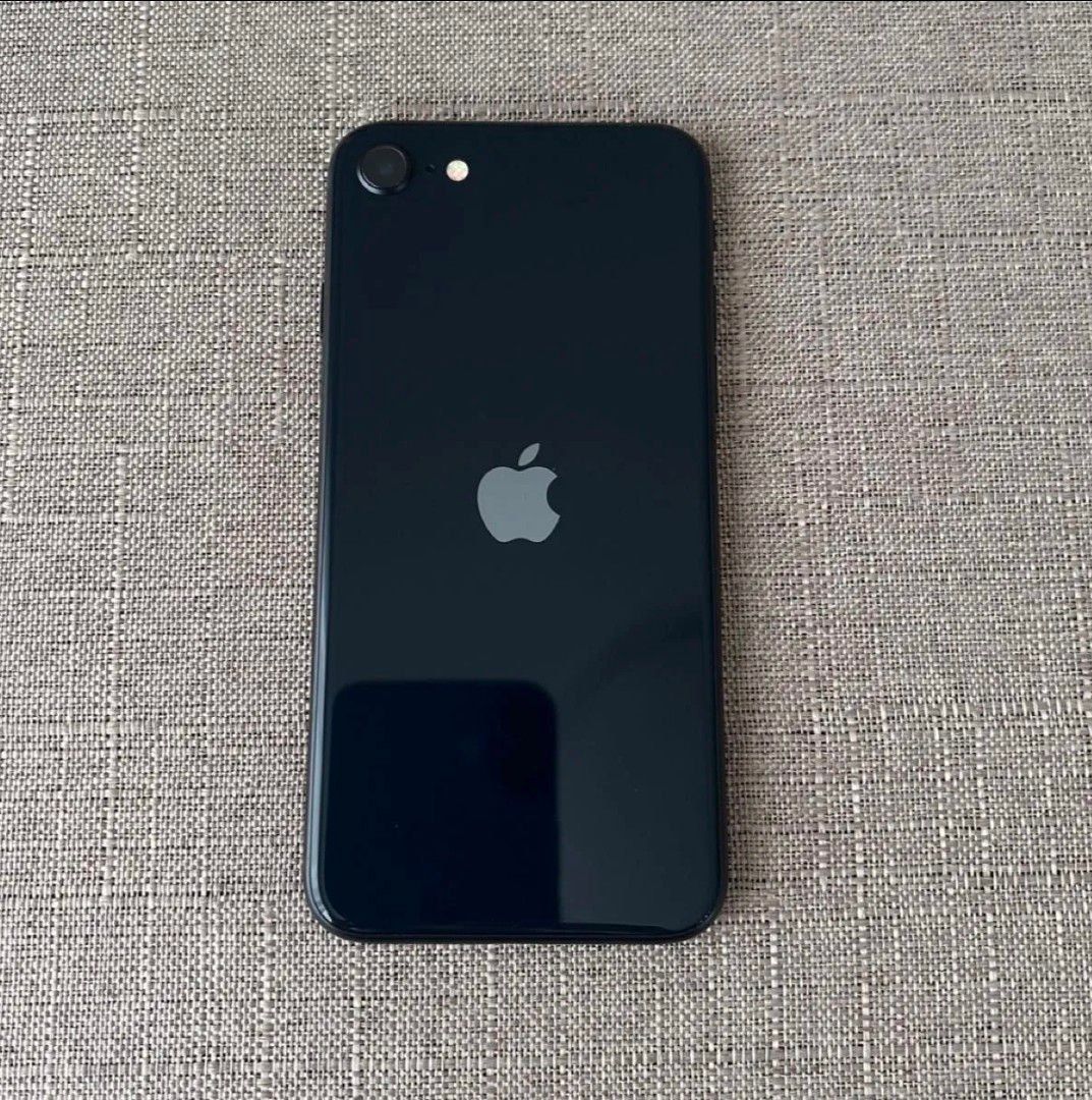 美品 iPhone SE 第3世代 ミッドナイト バッテリー100％ SIMフリー