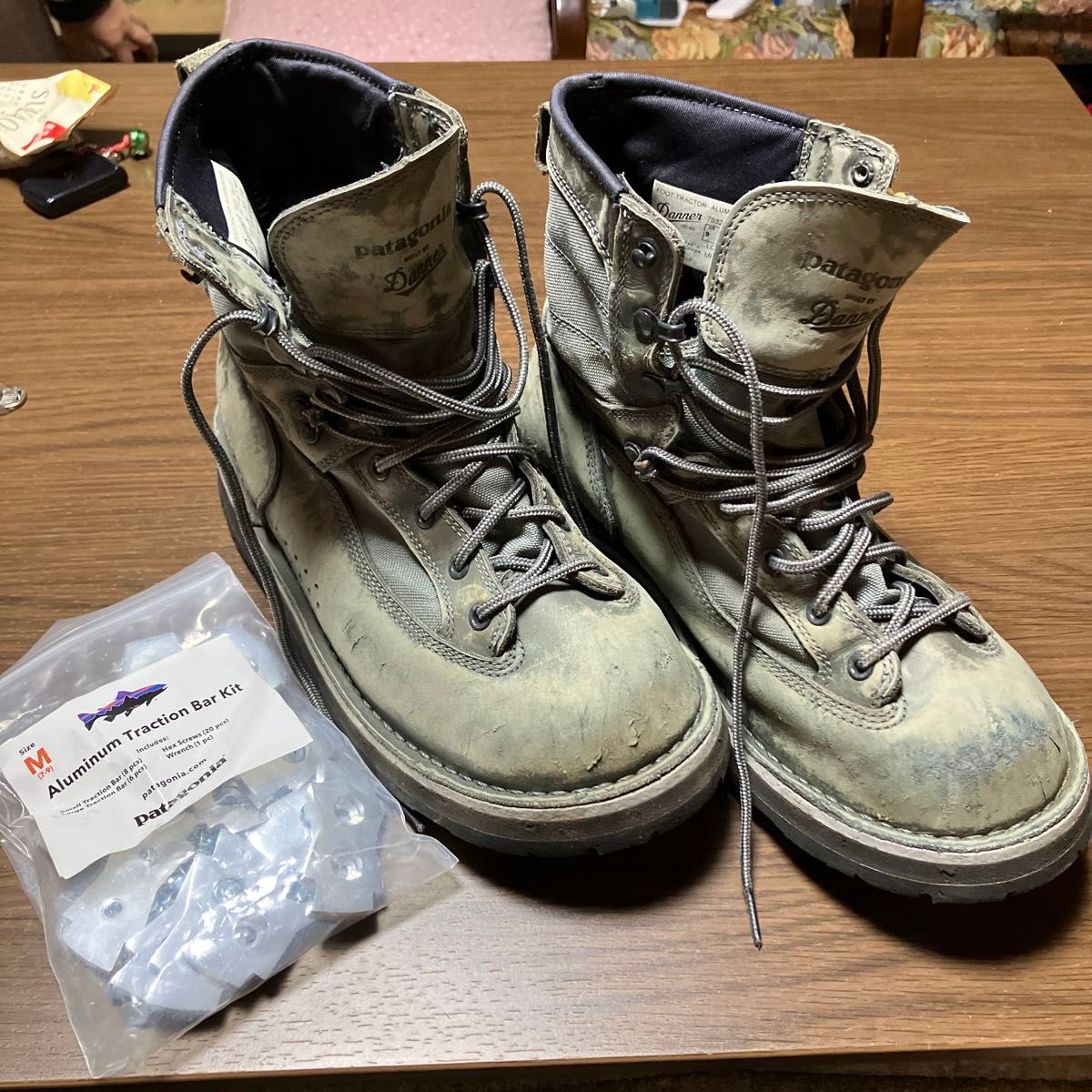 Patagonia Danner ウェーディングブーツ アルミニウムバー US9 43