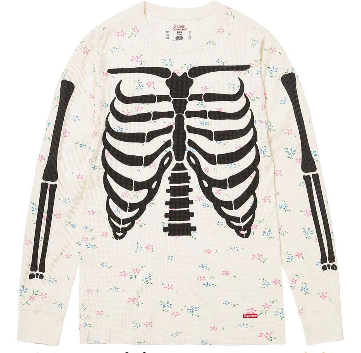 Supreme Hanes Bones Thermal Crew Floral Mサイズ｜Yahoo!フリマ（旧