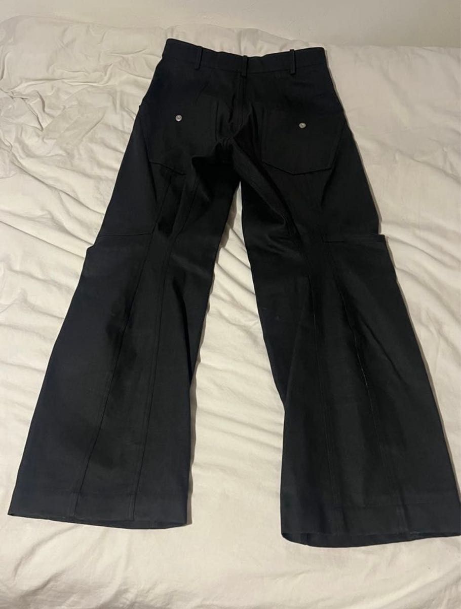 omar afridi Knee Darted Flare Trousers｜Yahoo!フリマ（旧PayPayフリマ）