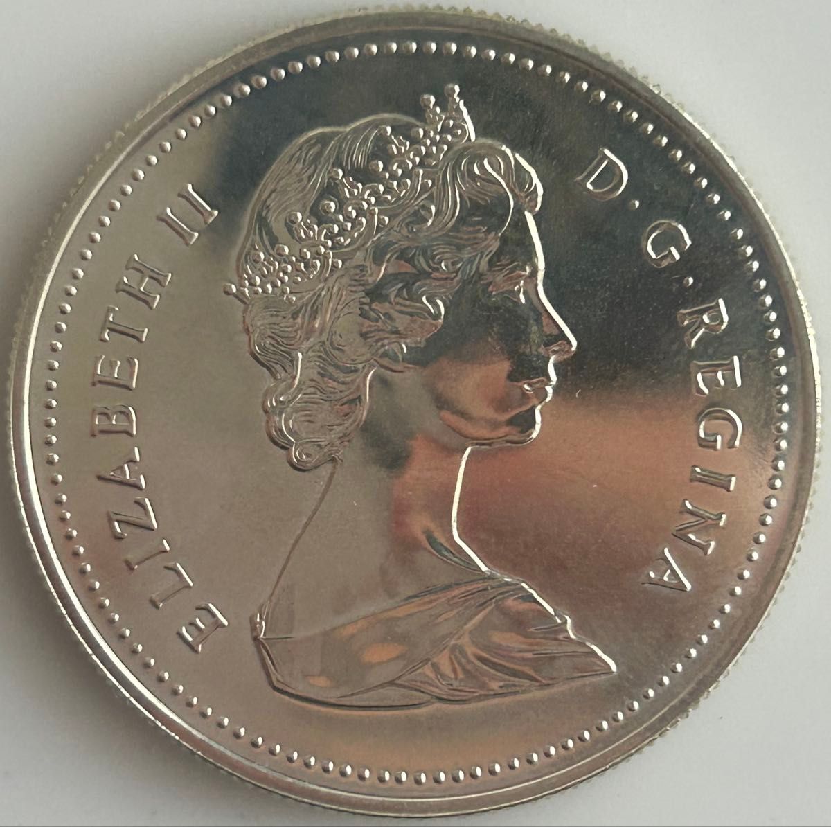 カナダ 「デービス海峡発見」400周年記念 1ドル銀貨 古銭 銀貨 外国