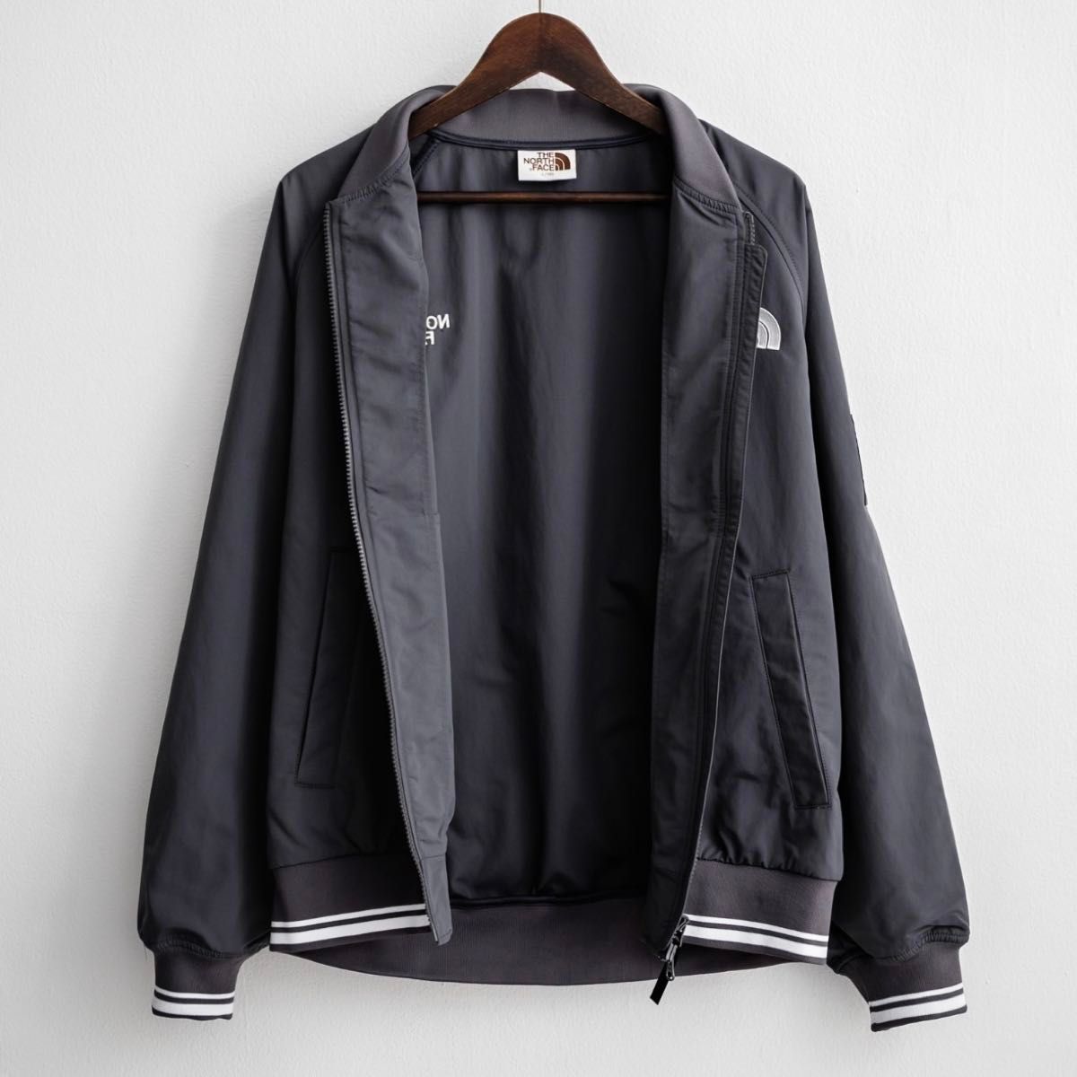XL ダークグレー オレマ MA-1 ジャケット ノースフェイス 韓国限定