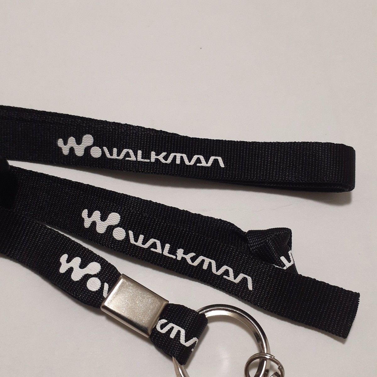 SONY「WALKMAN ネックストラップ」ウォークマン ブラック ポリエステル