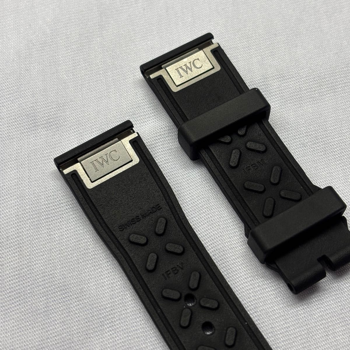 IWC 純正ラバーストラップ ベルト ラグ幅20mm EasyXchange マーク20