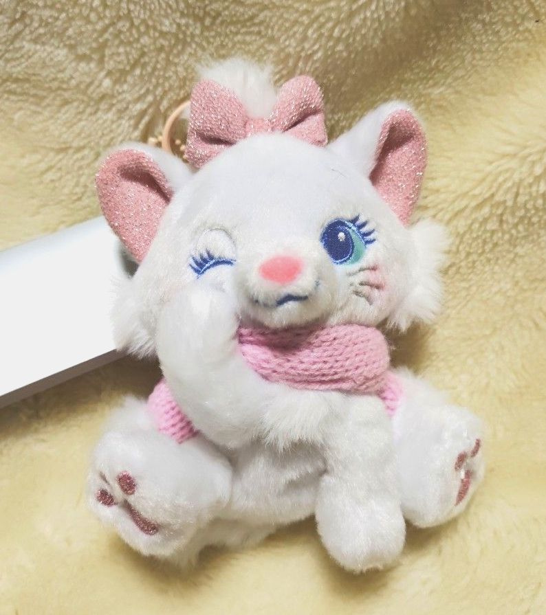 マリー おしゃれキャット ぬいぐるみキーホルダー・キーチェーン