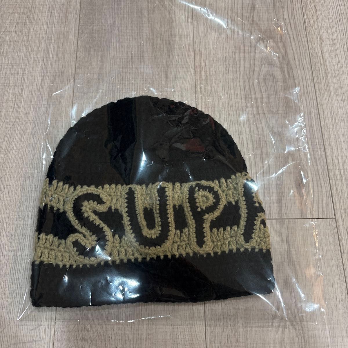 Supreme Crochet Logo Beanie 