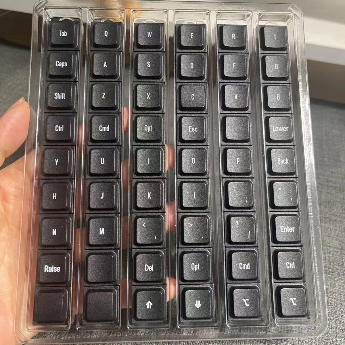 roBa-LP 無線接続 左右分割 トラックボール キーボード 組立て済み