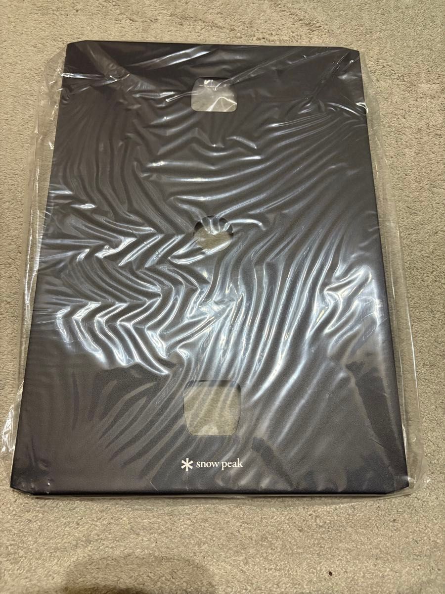 スノーピークお詫びの品 フラットバーナー専用 リッドトレーブラック