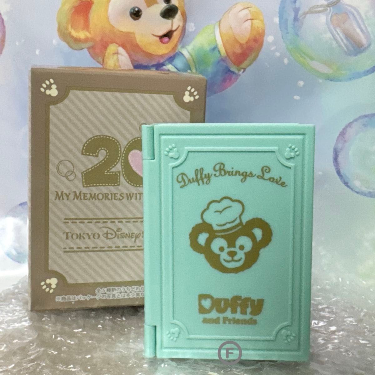 ダッフィー20周年 フィギュア 緑 東京ディズニーシー ダッフィー