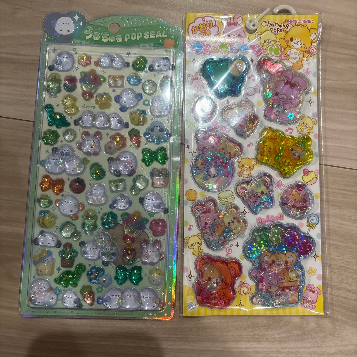 国内正規品 うるちゅる POP SEAL ボンボンドロップシール 2点セット