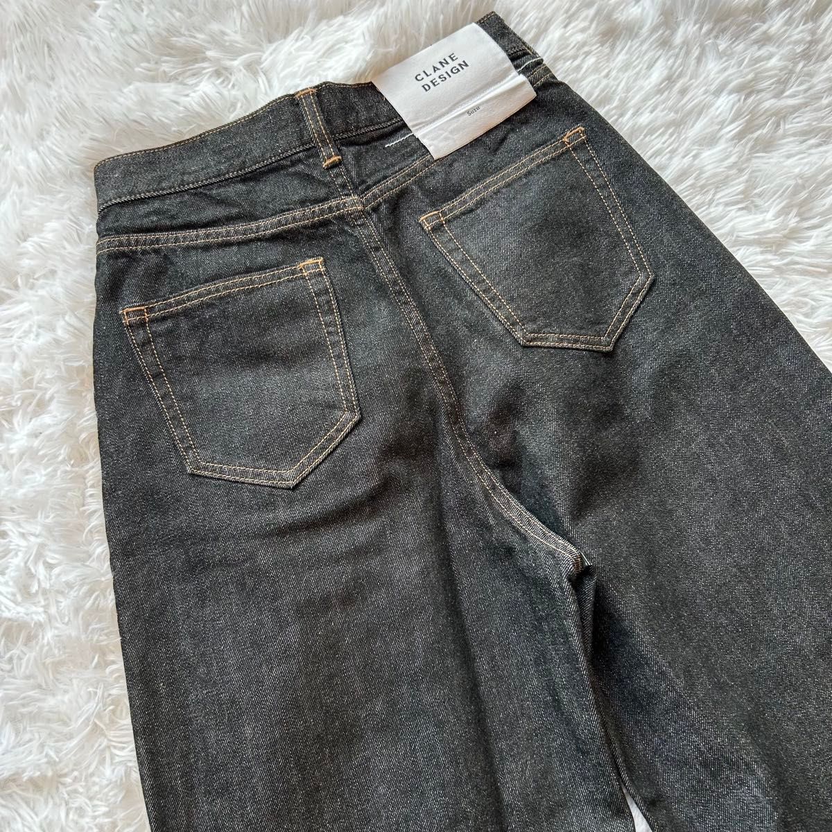 広瀬すず×CLANE TUCK WIDE DENIM PANTS デニムサイズ1｜Yahoo!フリマ