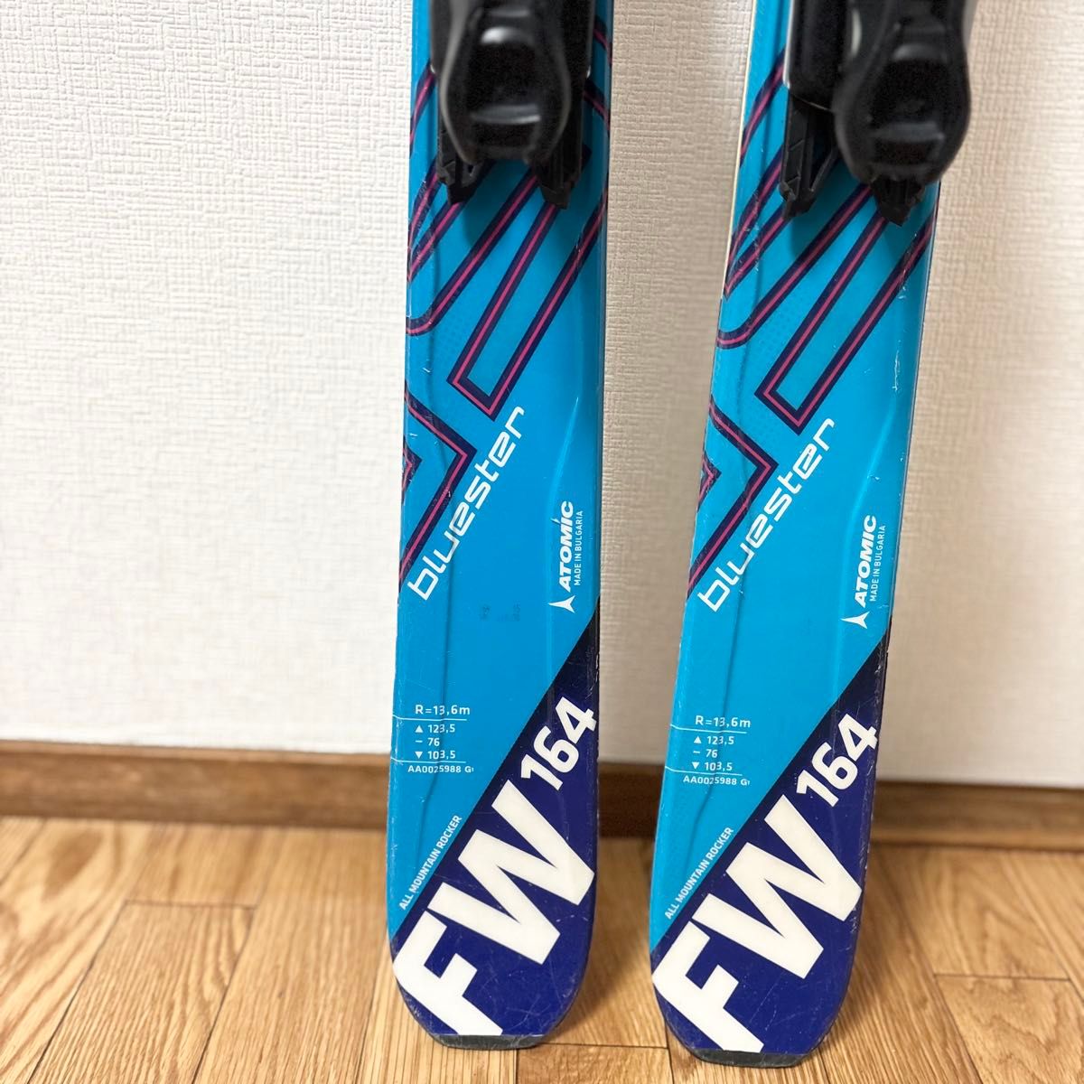 ATOMIC bluester FW 164スキー板 ビンディング付き｜Yahoo!フリマ（旧