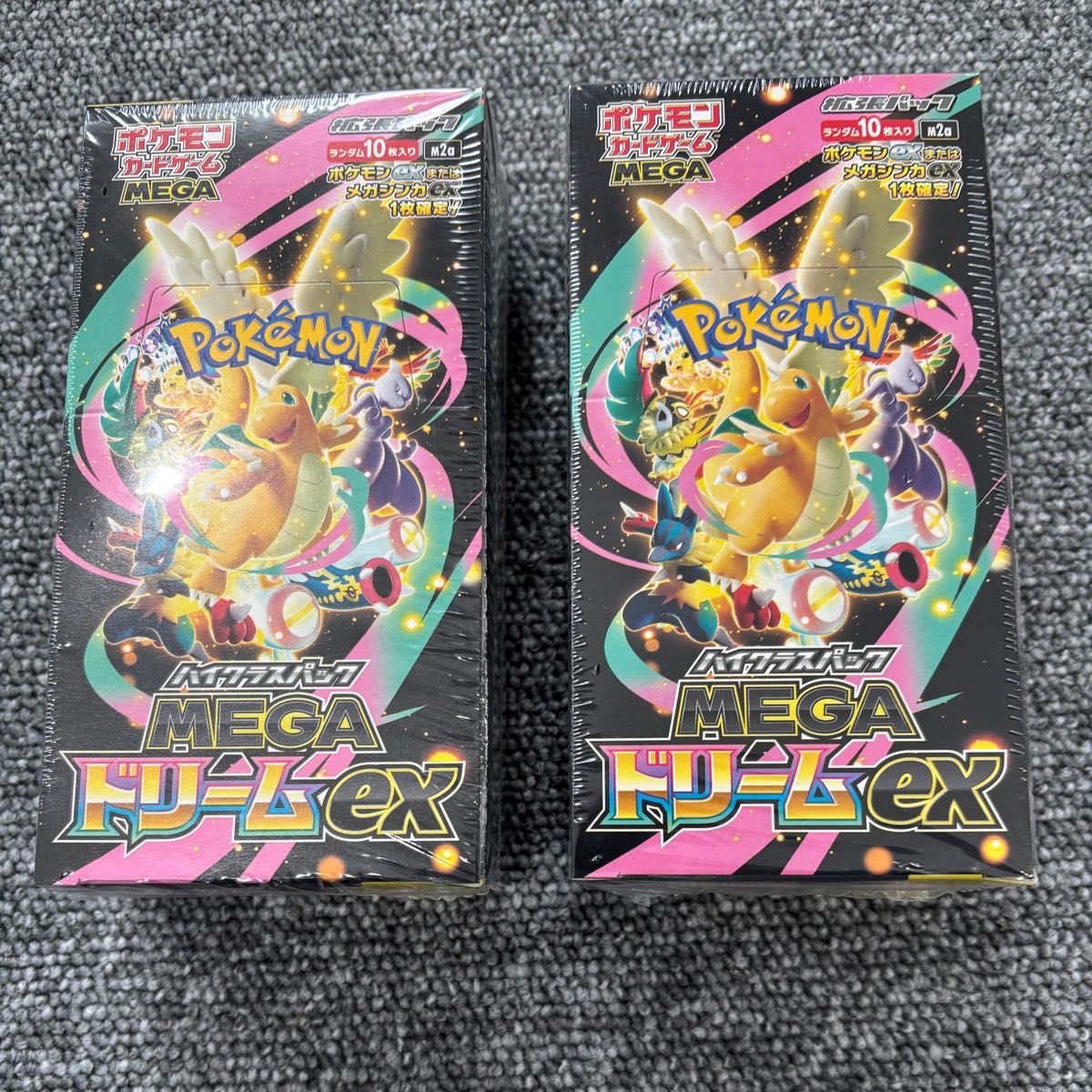 ポケモンカードゲーム MEGA ドリームex ハイクラスパック 2BOX