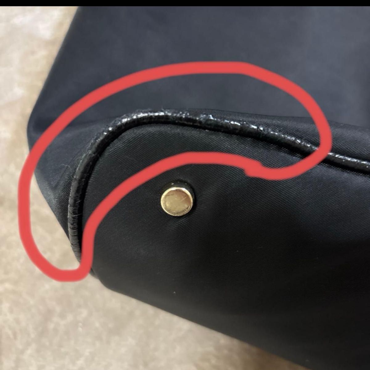 ラスト値下げ kate spade 黒 トートバッグ ビジネスバッグ ナイロン