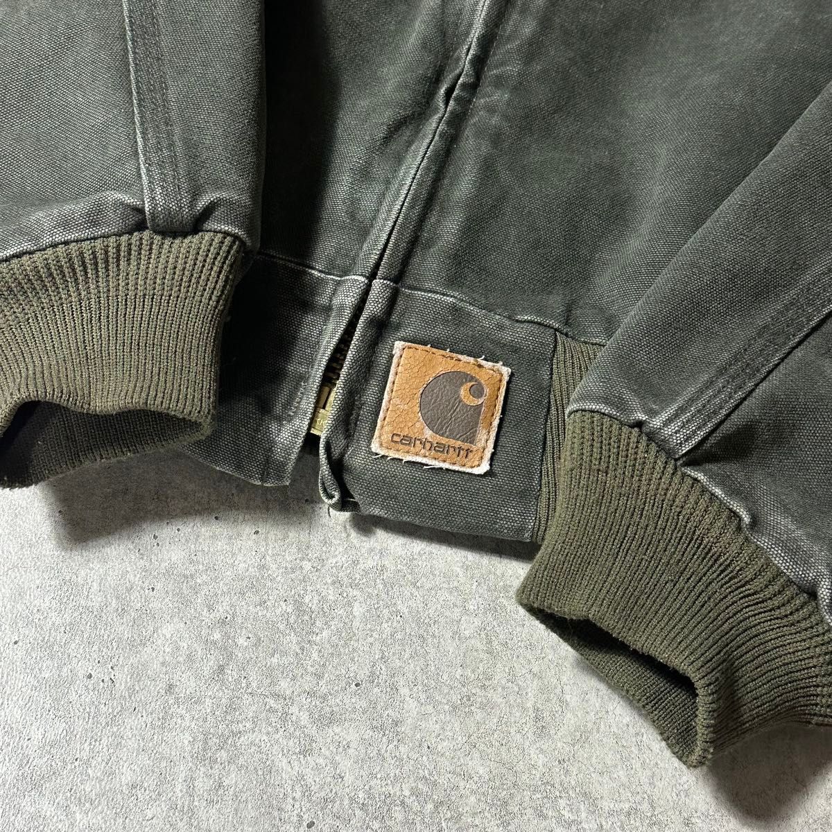 Carhartt サンタフェジャケット モスグリーン J14MOS M｜Yahoo!フリマ