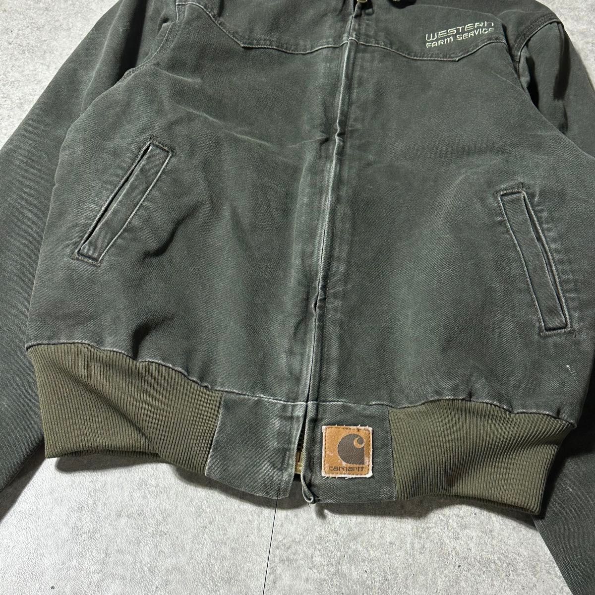 Carhartt サンタフェジャケット モスグリーン J14MOS M｜Yahoo!フリマ