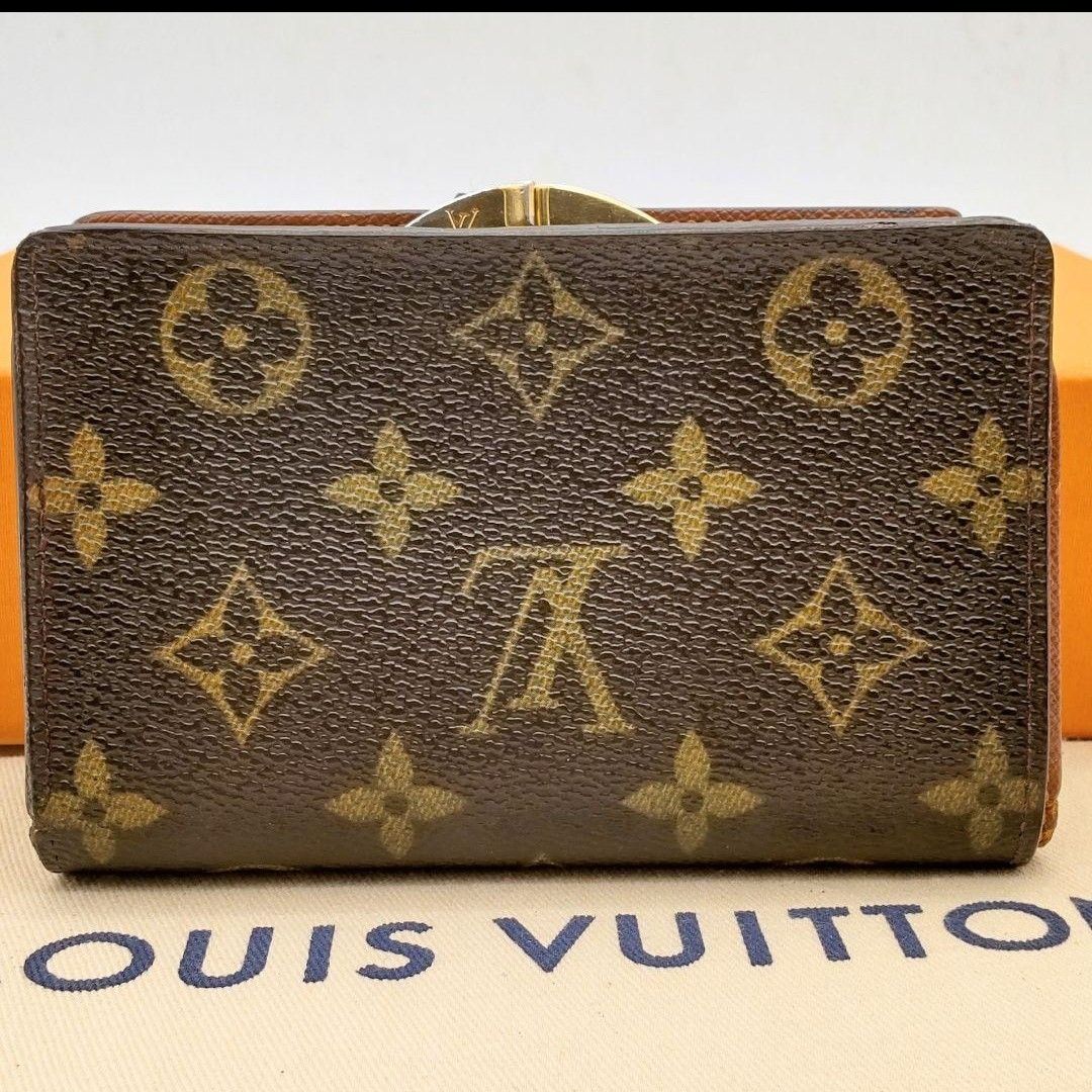 ルイヴィトン ヴィエノワ モノグラム がま口 折り財布｜Yahoo!フリマ