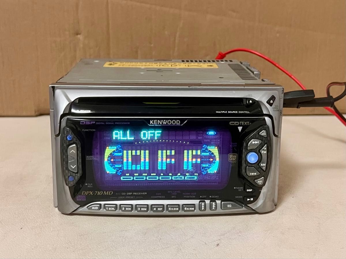 KENWOOD DPX-710MD カーオーディオ CD MD｜Yahoo!フリマ（旧PayPayフリマ）
