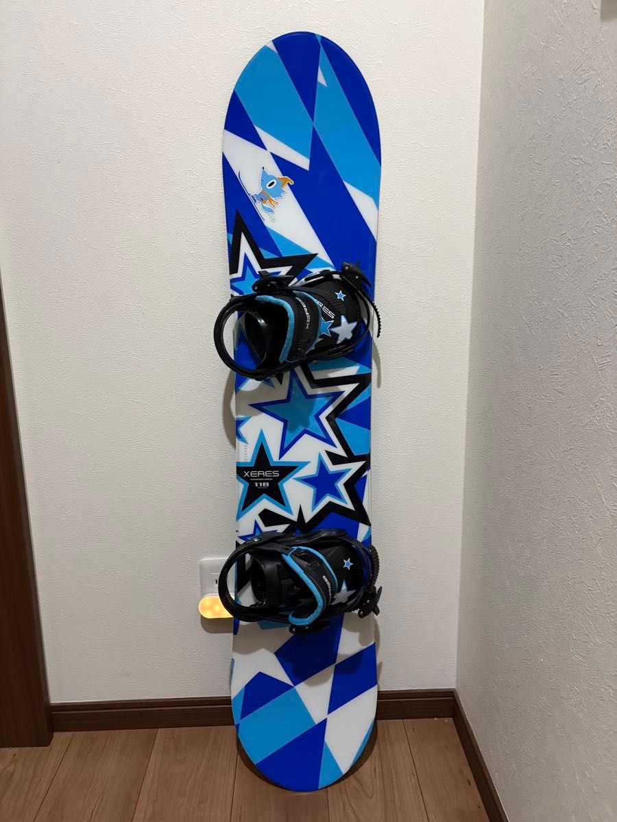 2点セットキッズ ジュニア スノーボード XERES セレス 118cm 2点