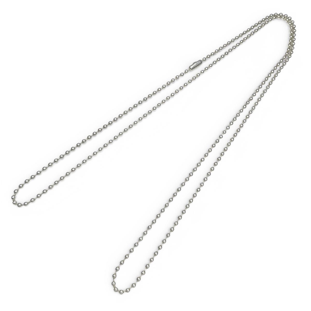 正規品 CHROME HEARTS 30inch BALL CHAIN クロムハーツ ボールチェーン