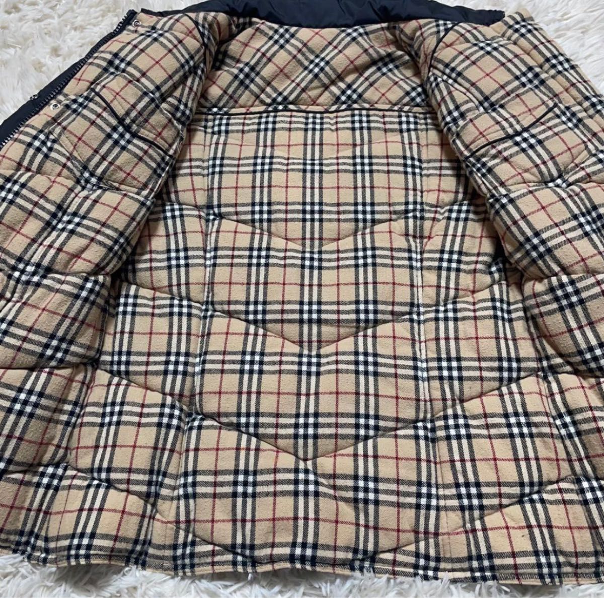 BURBERRY BLUE LABEL バーバリーブルーレーベル リバーシブル ダウン