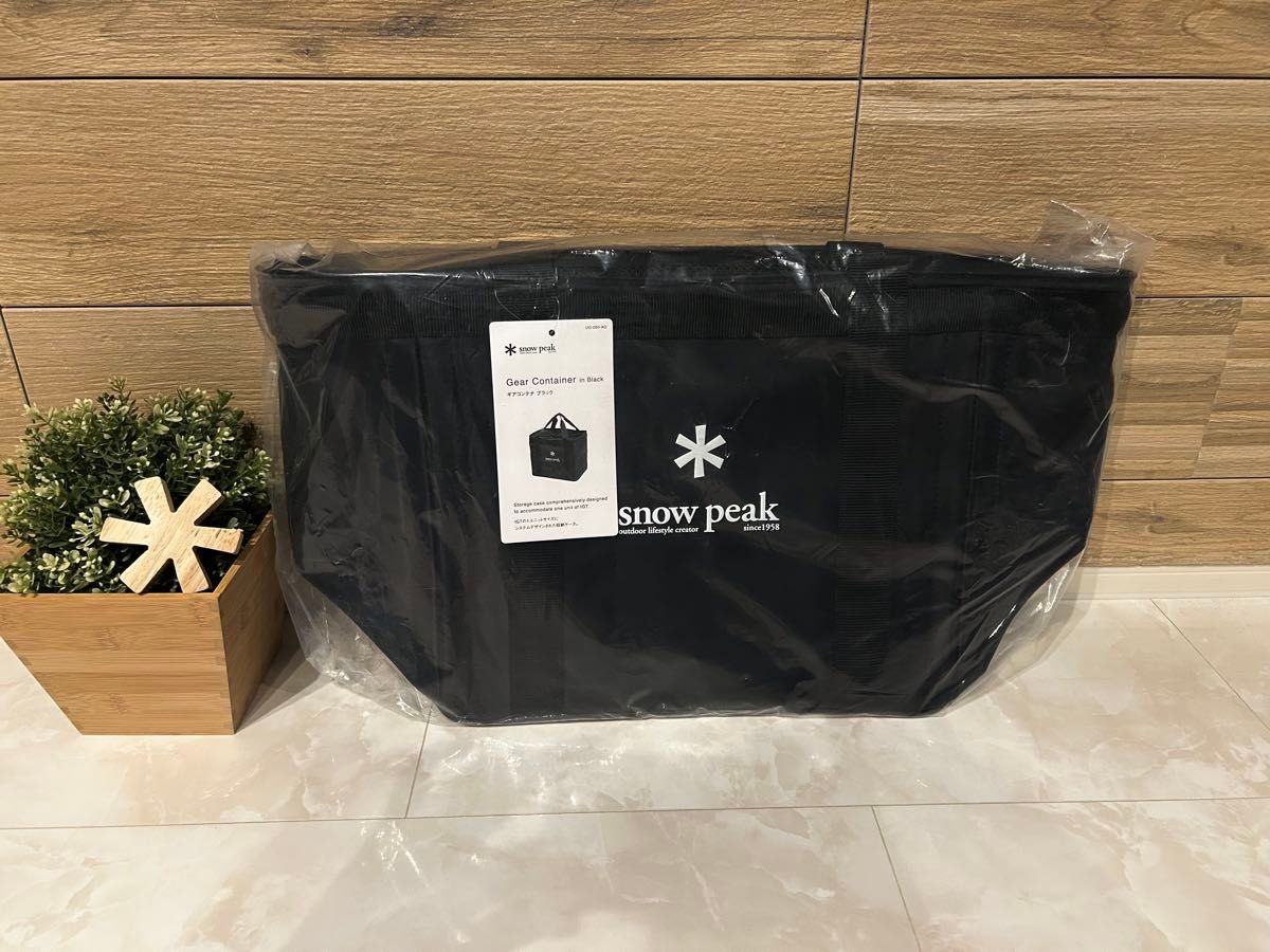 アルペン限定】 スノーピーク ブラック ギアコンテナ UG-080-AO｜Yahoo