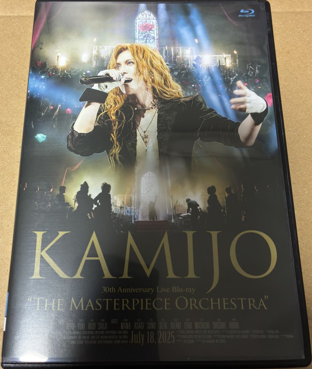 KAMIJO The Masterpiece Orchestra 初回限定盤 Blu-ray+2CD HMV特典