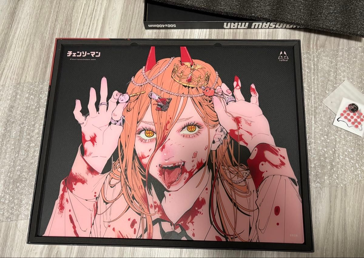 Arbiter Studiox チェンソーマン パワー ガラスマウスパッド CHAINSAW