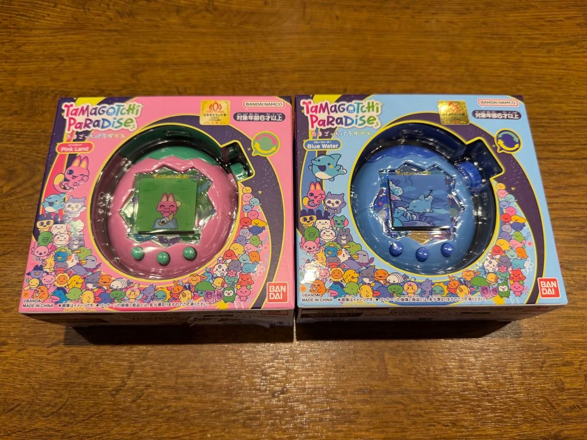 たまごっちパラダイス Tamagotchi Paradiseブルーウォーター ピンク