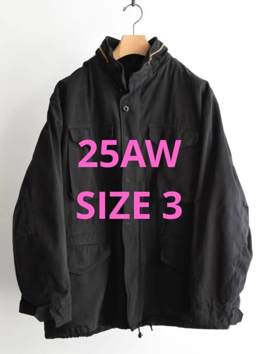 25aw COMOLI 製品染 M65 サイズ3｜Yahoo!フリマ（旧PayPayフリマ）