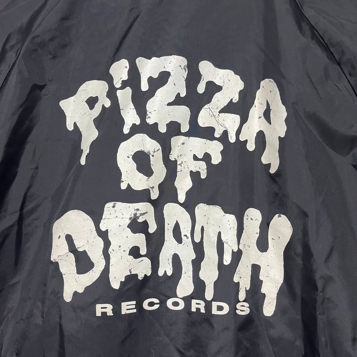 PIZZA OF DEATH コーチジャケット ブラック 黒 Sサイズ AUBURN SPORT