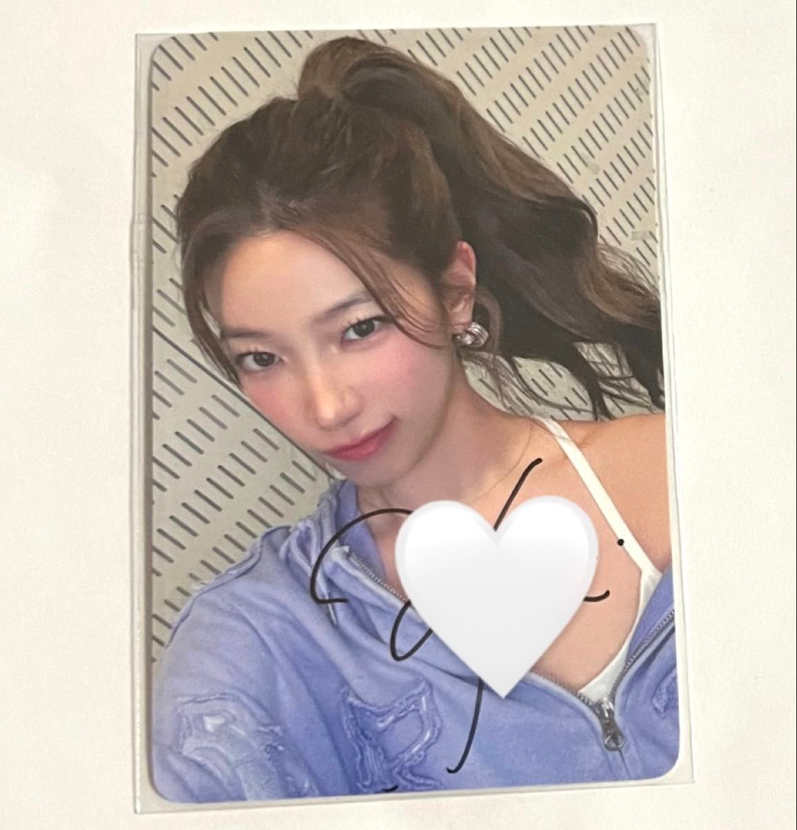 LE SSERAFIM サクラ SPAGHETTI weverse 直筆サイン LE SSERAFIM サクラ