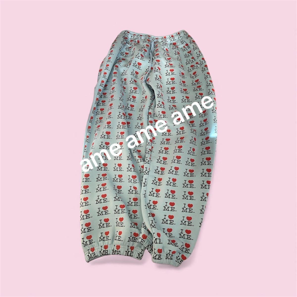 ashley williams I heart me blue joggers ジョガーパンツ スウェット