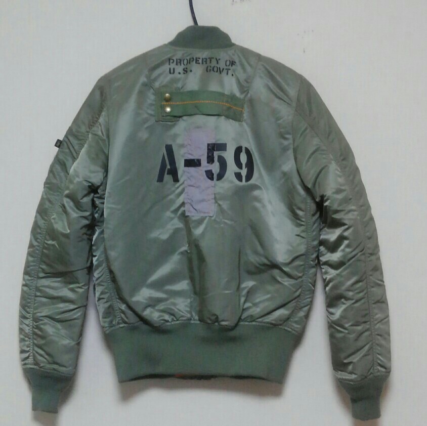 アルファ MA-1 TIGHT 55周年記念 ANNIVERSARY 限定モデル フライト