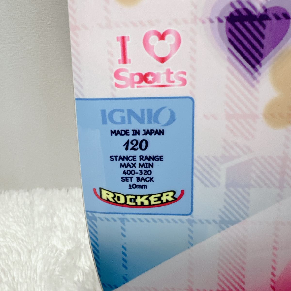 スノーボード キッズ ジュニア スノボ IGNIO イグニオ ボード 板