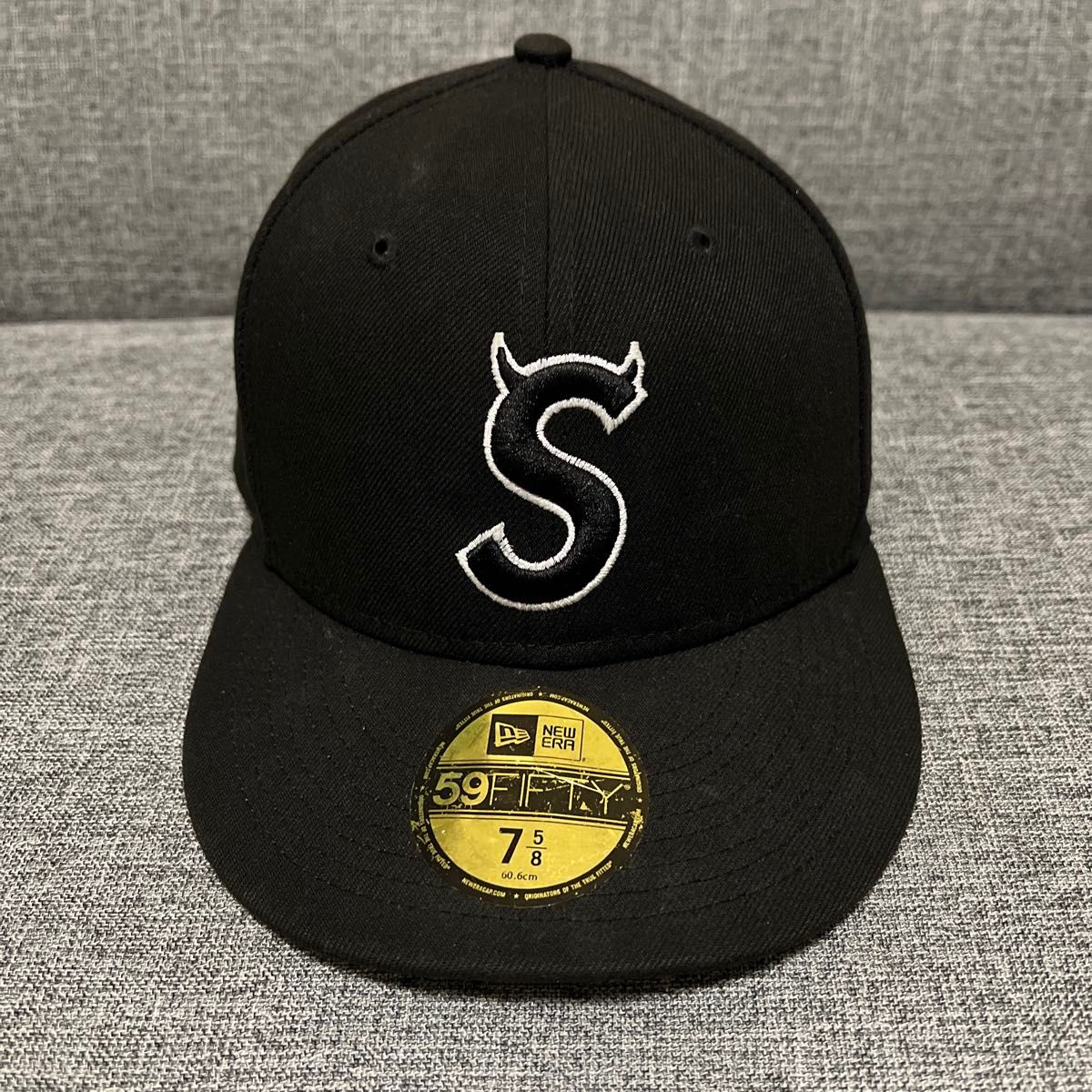Supreme 22FW S Logo New Era 7-5/8 60 6cm シュプリーム デビルSロゴ