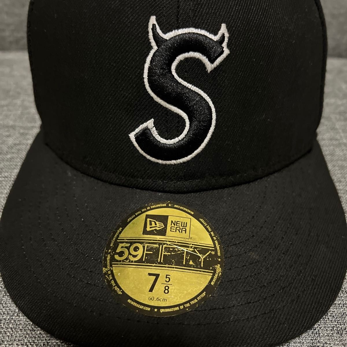 Supreme 22FW S Logo New Era 7-5/8 60 6cm シュプリーム デビルSロゴ