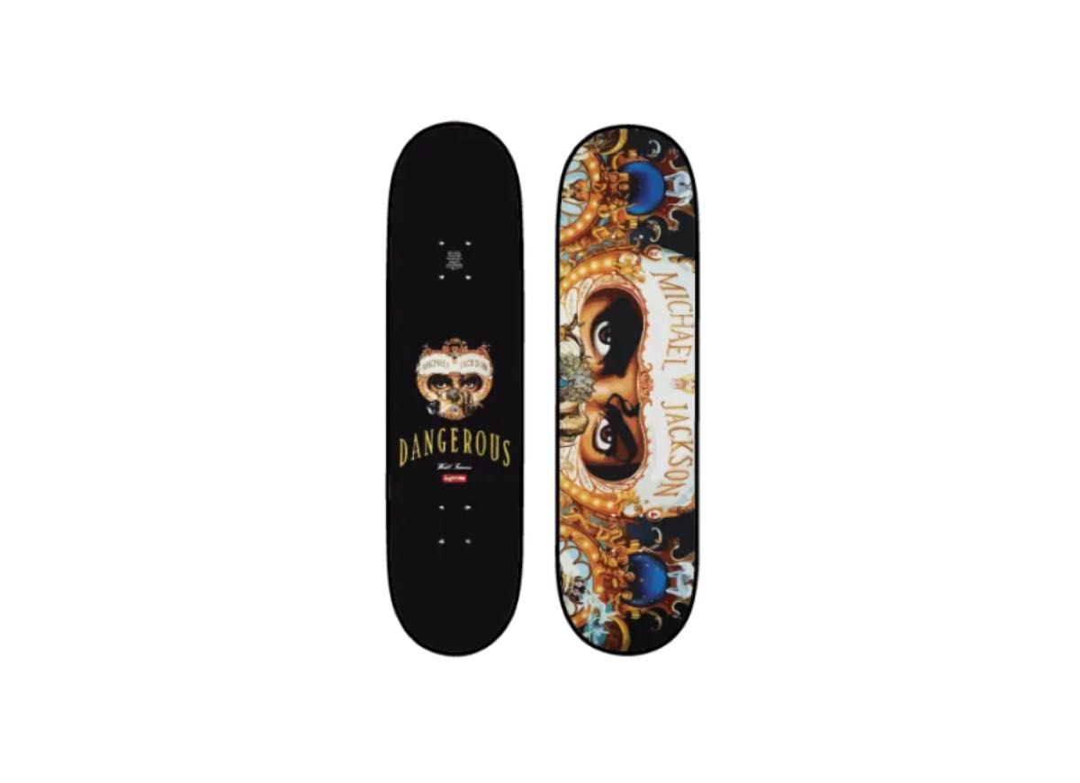 Supreme x Michael Jackson Dangerous Skateboard 