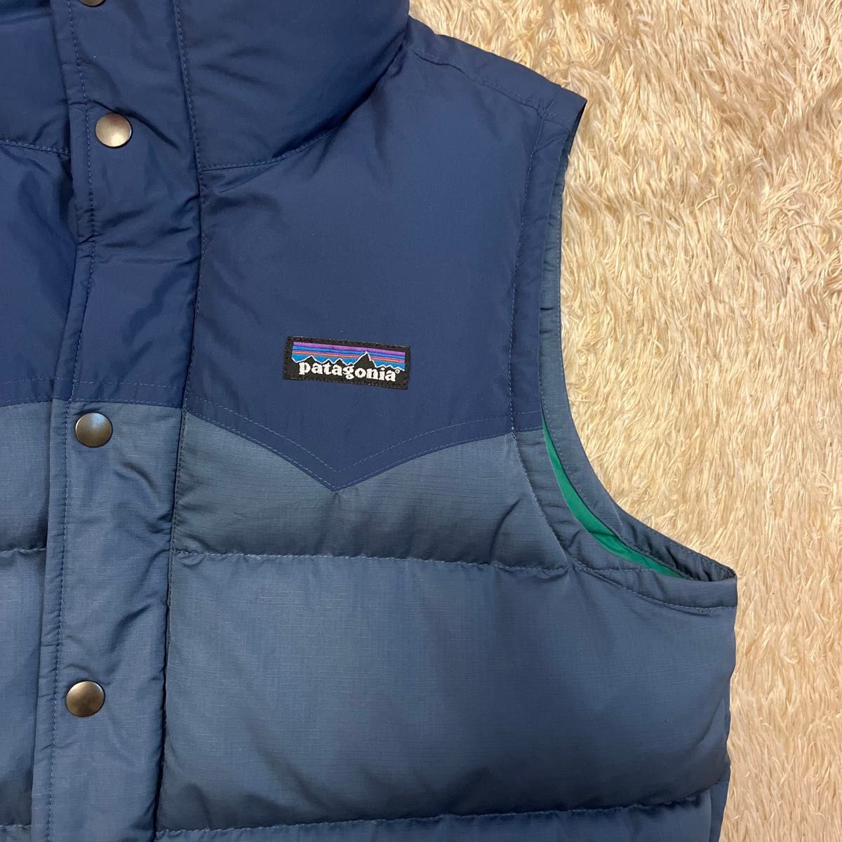 patagonia パタゴニア スリングショット ダウンベスト サイズ S｜Yahoo