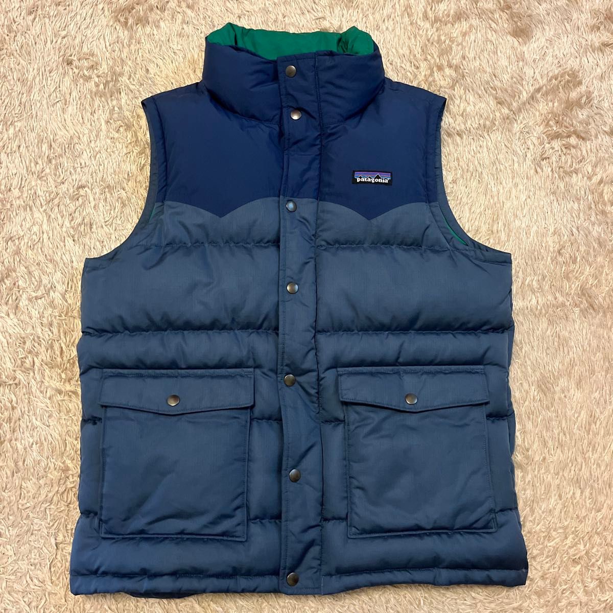 patagonia パタゴニア スリングショット ダウンベスト サイズ S｜Yahoo