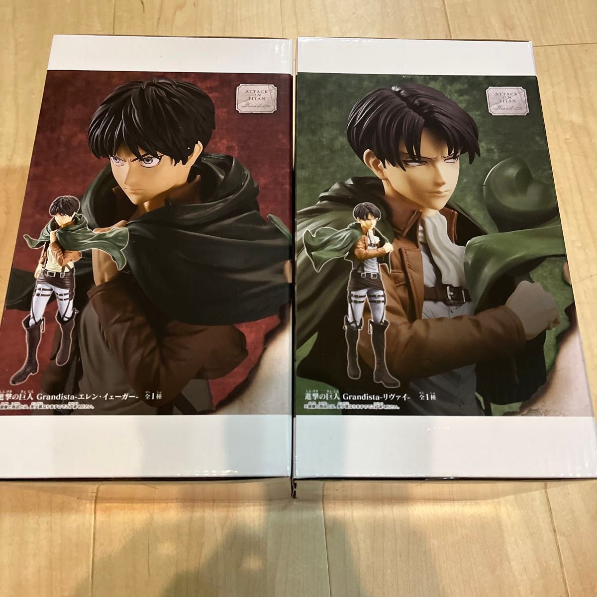 Grandista 進撃の巨人 エレン リヴァイ フィギュア グランディスタ