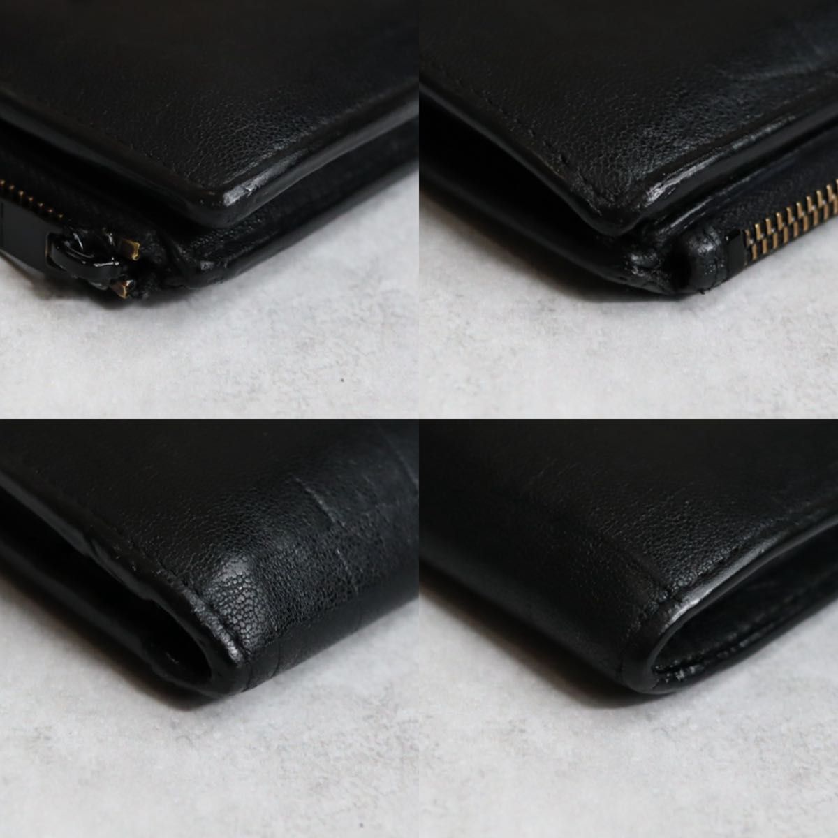 SAINT LAURENT サンローラン / カサンドラジップバイフォールド