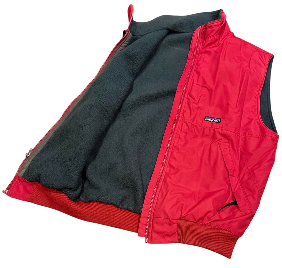 入手困難】Patagonia シェルド シンチラ ベスト 雪なし M 赤 極希少品