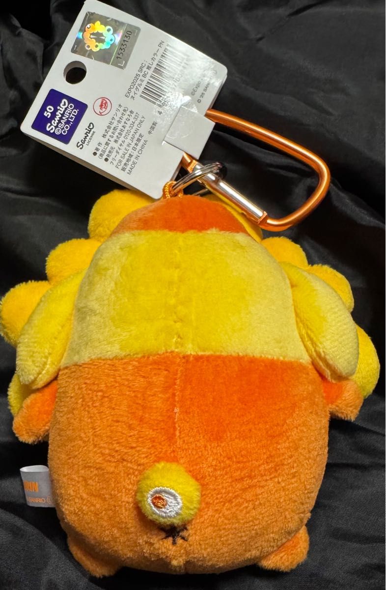 ポムポムプリン 推しカラー サンリオ ミャクミャク カラビナ イエロー
